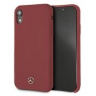 Mercedes iPhone XR vāciņš Silicone Line, sarkans