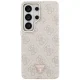 Guess 4G Triangle Logo MagSafe Case for Samsung Galaxy S26 Ultra, Pink