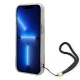 Guess Flower Cord Case for iPhone 14, Blue