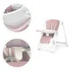 Ecotoys HA-013 High Chair, Adjustable, Pink