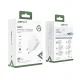 Acefast A21 GaN USB Type C Wall Charger 30W, PD, QC 3.0, White