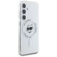 Karl Lagerfeld Button Choupette MagSafe vāciņš Samsung Galaxy S25+, balts
