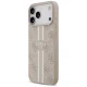 Guess 4G Printed Stripes MagSafe Case for iPhone 17 Pro Max, Pink
