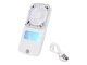 Wireless Foldable Hand Table Fan with RGB Lighting, White