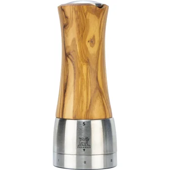 Peugeot Madras Z Olive Wood Salt Mill u'Select, 16 cm