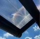 Profiled Polycarbonate Roof Sheet DIAMOND TILE EFFECT 2.8 mm 0.954x6 m, Gray