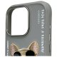 Nimmy iPhone 16 Pro Max Case Glasses Cool Dog, Gray
