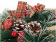 Christmas Decorative Wreath for Doors and Walls, 30 cm