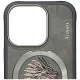 Nimmy Dragon MagSafe dėklas telefonui iPhone 16 Pro, Gray