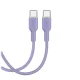 Puro ICON USB-C to USB-C Cable, 1.5m, Purple