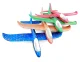 Styrofoam airplane with LED lights, 46 cm