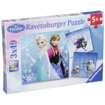 Ravensburger Disney Frozen Winter Adventures Jigsaw Puzzle 3 x 49 pcs