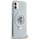Karl Lagerfeld iPhone 11 / XR Case Ring Stand Karl & Choupette MagSafe, White