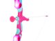 Kids Archery Set Shooting Bow Crossbow with Arrows and Shield, Pink