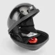 Rockbros Rigid Hard Shell Saddle Bag 0.4L, Black (Carbon Pattern)