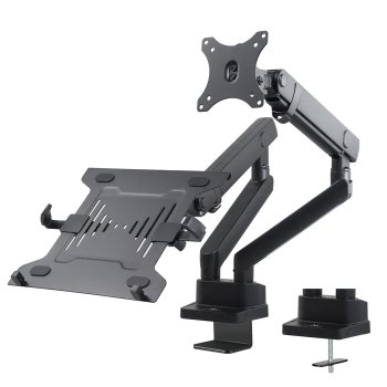 Maclean MC-813 Desk Mount for Monitor and Laptop, 17"-32", 2x8kg