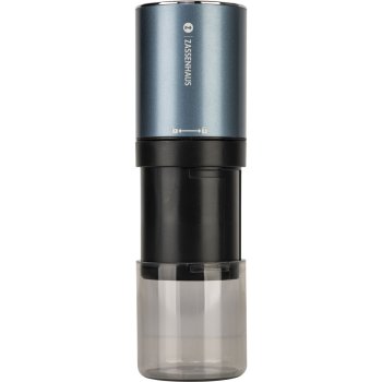 Zassenhaus Mini MASTER USB kafijas dzirnaviņas, sudraba/melna