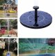 Solar Powered Pond Fountain ZD70A, Black