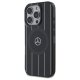 Mercedes iPhone 16 Pro Case Double Layer Crossed Lines MagSafe, Black