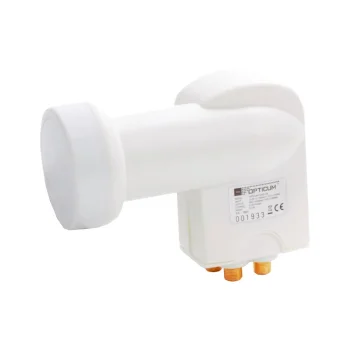 Satellite LNB Quad Opticum RED ROBUST, White
