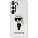 Karl Lagerfeld Transparent Hardcase for Samsung Galaxy S23+ Ikonik Karl