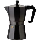 Moka Pot Espresso Coffee Maker 300ml - 6 Cup, Black