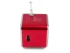 Portable Wireless Speaker with FM Radio and Bluetooth, Red