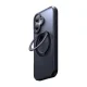 McDodo PC-4931 MagSafe Case for iPhone 16 Plus with Stand, Black