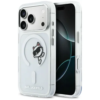 Karl Lagerfeld IML Peekaboo MagSafe Phone Case Cover iPhone 17 Pro - Clear