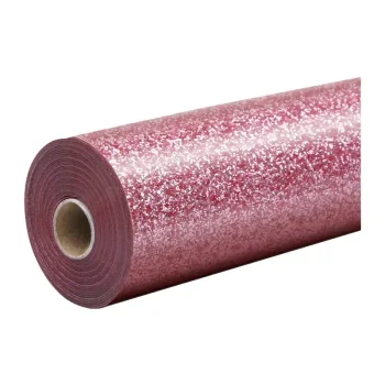 HTVRONT Glitter Heat Transfer Vinyl Film, 30.5 x 90 cm, Pink