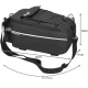 Trizand 20888 Thermal Bike Bag, 9 L, Black