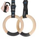 4Fizjo Gymnastic Rings for Pull-ups, Blue
