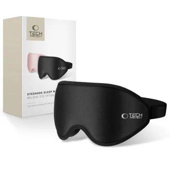 Tech-Protect Eyeshade Sleep Mask, Black