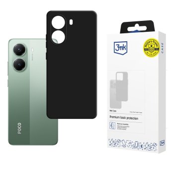 3mk Matt Case for Xiaomi Poco X7 Pro, Matte Black
