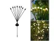 Garden Solar Lights Balls, 2 pcs, 10 LED, 70 cm