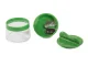 Manual Vegetable Chopper and Spiralizer, Green