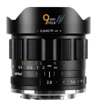AstrHori MF 9 mm f/2.8 APS-C Ultra-Wide-Angle Lens for Fujifilm X