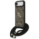 Чехол Guess для iPhone Air 4G Big Logo Cord Strap Crossbody, коричневый