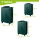 Trizand 3-in-1 Luggage Set, ABS, Green
