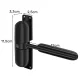 Malatec 00025075 Door Closer, Black
