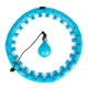 Fitness hula hoop with massager and 350g weight