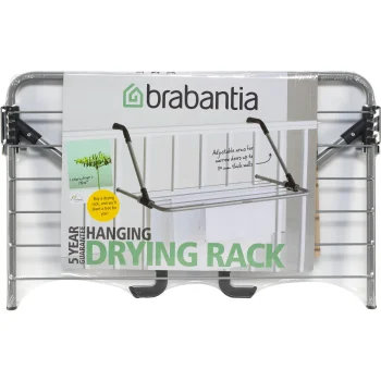 Brabantia Door Laundry Dryer 4.5 m, Metallic Grey