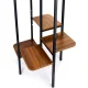 Standing Clothes Rack with Shelves Garment Organizer ModernHome