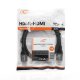 8K HDMI 2.1 kabelis 1m LTC ātrgaitas, melns