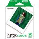 Fujifilm instax SQUARE Instant Film Twin Pack (20 Sheets) White