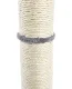Cat Sisal Scratching Post, 100 cm - Beige/Gray