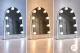 ModernHome LED Makeup Mirror 30x40 cm with 9 Bulbs and 3 Light Modes
