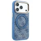 Guess Ring Stand 360 4G Classic Logo MagSafe Case for iPhone 18 Pro Max / 17 Pro Max, Blue