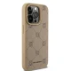 Karl Lagerfeld iPhone 15 Pro Case Magsafe Karl Heads, Beige