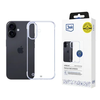 3Mk Protection Just20g Case for Apple iPhone 16 Plus - Transparent